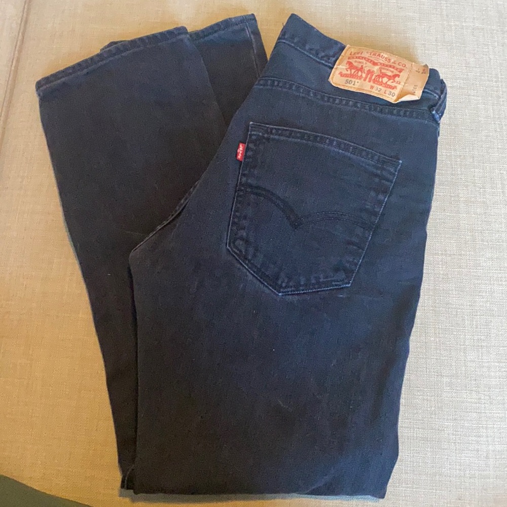Vintage black Levi’s